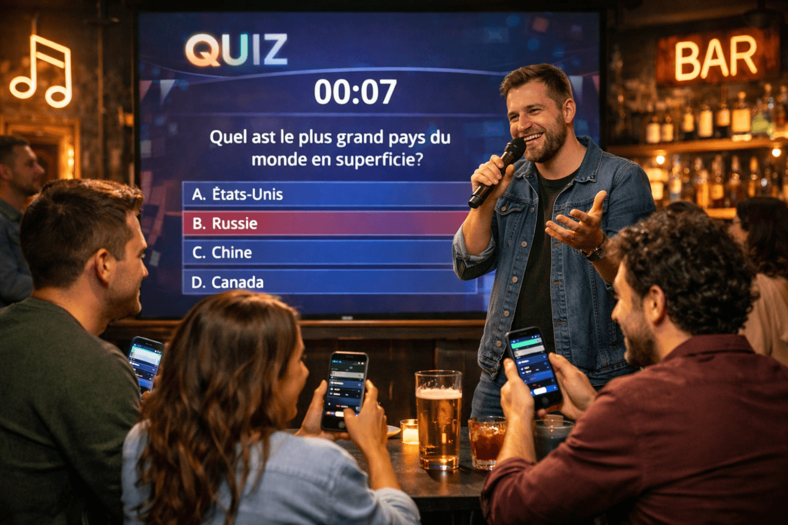 Quiz interactif